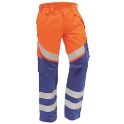 Trouser Arcguard 12Cal Inheratex Taped Royal Blue/Orange (FTPVCMW)