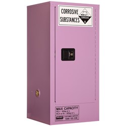 Corrosive Storage Cabinet 60L 1 Door, 2 Shelf