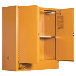 Organic Peroxide Storage Cabinet 100L 2 Door, 2 Shelf