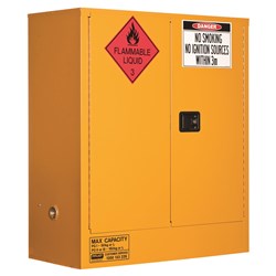 Flammable Storage Cabinet 160L 2 Door, 2 Shelf