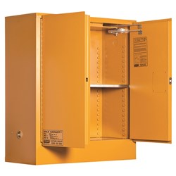 Toxic Storage Cabinet 160L 2 Door, 2 Shelf