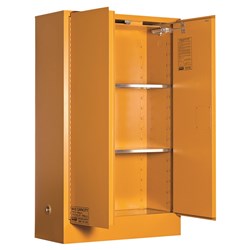 Organic Peroxide Storage Cabinet 100L 2 Door, 3 Shelf