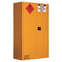 Flammable Storage Cabinet 250L 2 Door, 3 Shelf