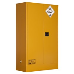 Toxic Storage Cabinet 250L 2 Door, 3 Shelf