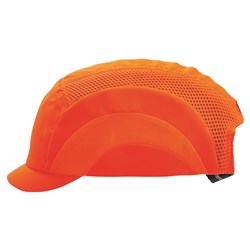 Bump Cap - Micro Peak Fluro Orange
