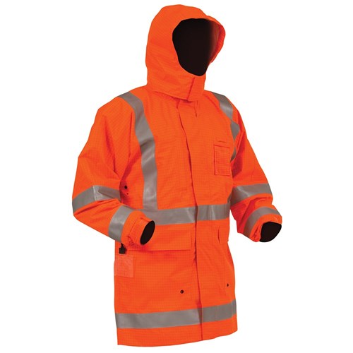 Jacket Stamina FR and Antistatic TTMC-W17 Fleece Lined Orange (JTPPOFRL)