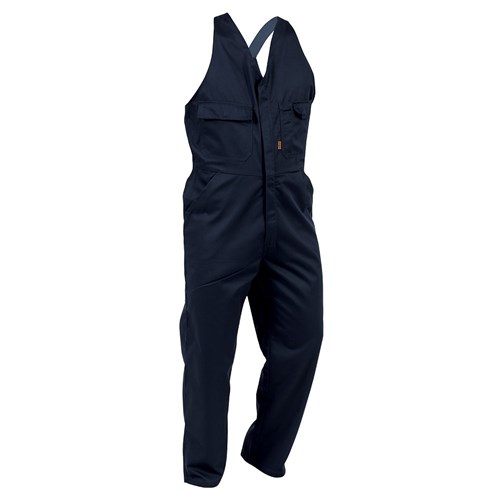 Overall Workzone Easy Action Cotton Domed Navy (EADCO)