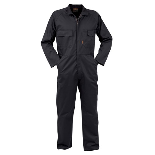 Overall Workzone Polycotton Zip Charcoal (COZPC)