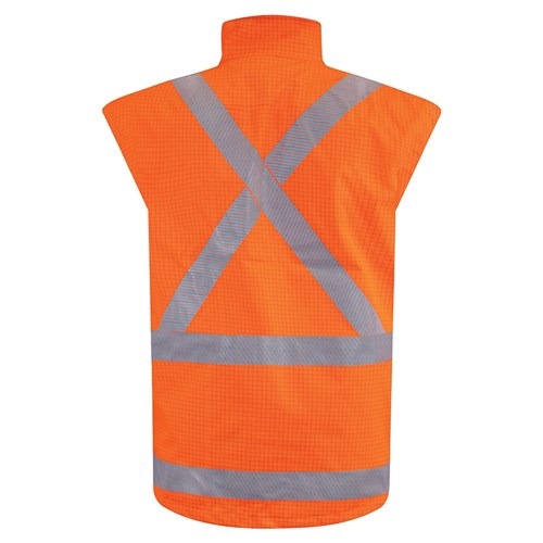 Vest Arcguard Rainwear 29CAL TTMC-W17 X-Back Inheratex Orange