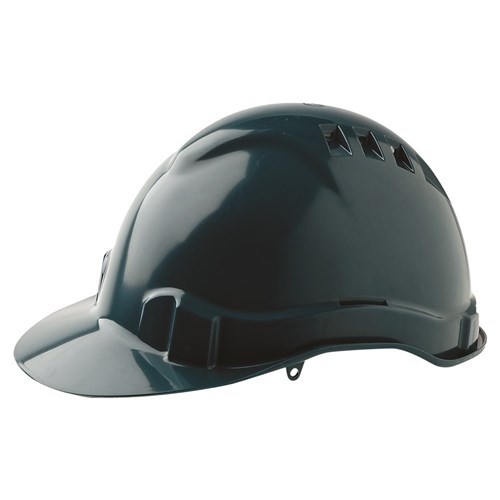 HARD HAT VENTED 6 POINT - GREEN