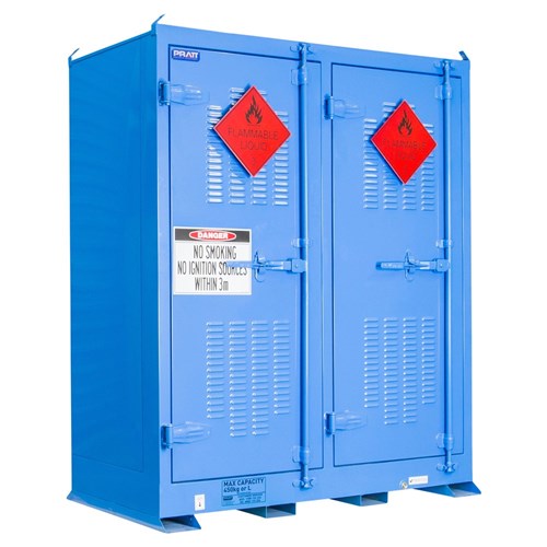 PRATT DANGEROUS GOODS OUTDOOR STORAGE CABINET 450LTR