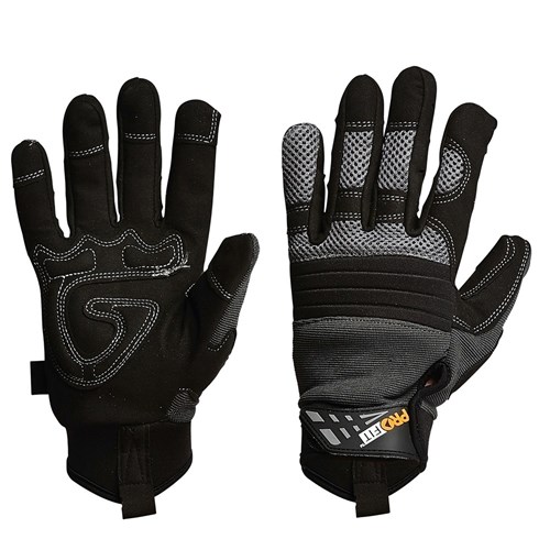 Profit Protec Black Gloves Large