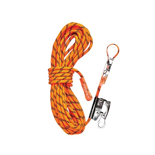 Kernmantle Rope with Thimble Eye & Rope Grab 30M